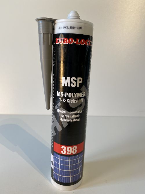 EURO-LOCK MSP MS-Polymer Kleb- Dichtstoff LOS 398, grau, weiß, schwarz, Transparent