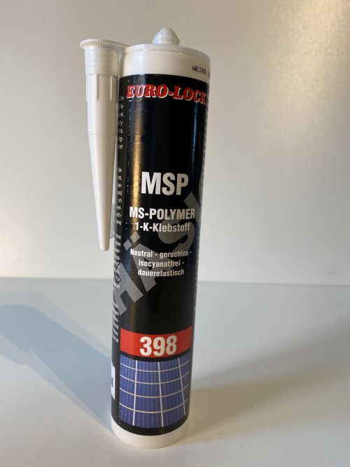 EURO-LOCK MSP MS-Polymer Kleb- Dichtstoff LOS 398, grau, weiß, schwarz, Transparent