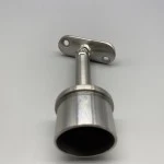 Handlaufstütze mit -GELENK- Edelstahl V2A, Handlaufträger 42 x 2