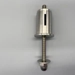 Bodenanker zum Klemmen für Rohr 42,4 x 2, Treppenstufen