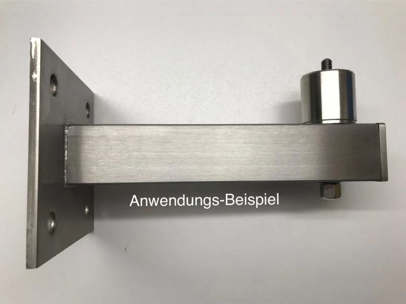 Bodenanker zum Kleben für Rohr 42,4 x 2