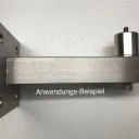 Bodenanker zum Kleben für Rohr 42,4 x 2