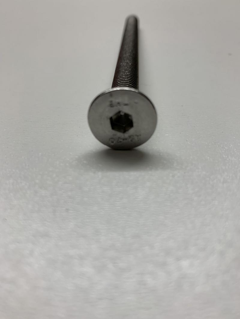 Senkkopfschraube Innensechskant M10 A2 Edelstahlschrauben nach DIN 7991