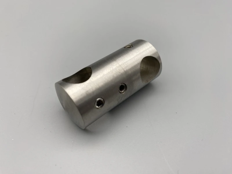 Doppel Querstabhalter Stabclip Kreuz-Verbinder für Rund - Ø 12 x 12 mm