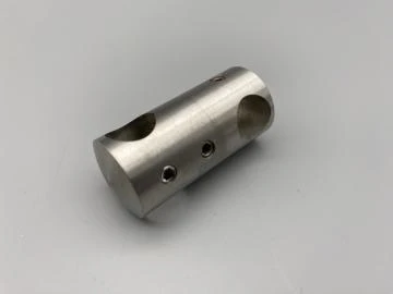 Doppel Querstabhalter Stabclip Kreuz-Verbinder für Rund - Ø 12 x 12 mm