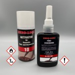 EURO-LOCK A63.80 Fügeverbindung 50 ml + EURO-LOCK LOS10-AN- Aktivator 150 ml