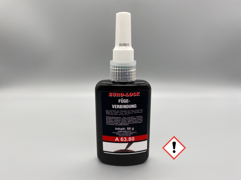EURO-LOCK A63.80 Fügeverbindung Edelstahlkleber 50ml