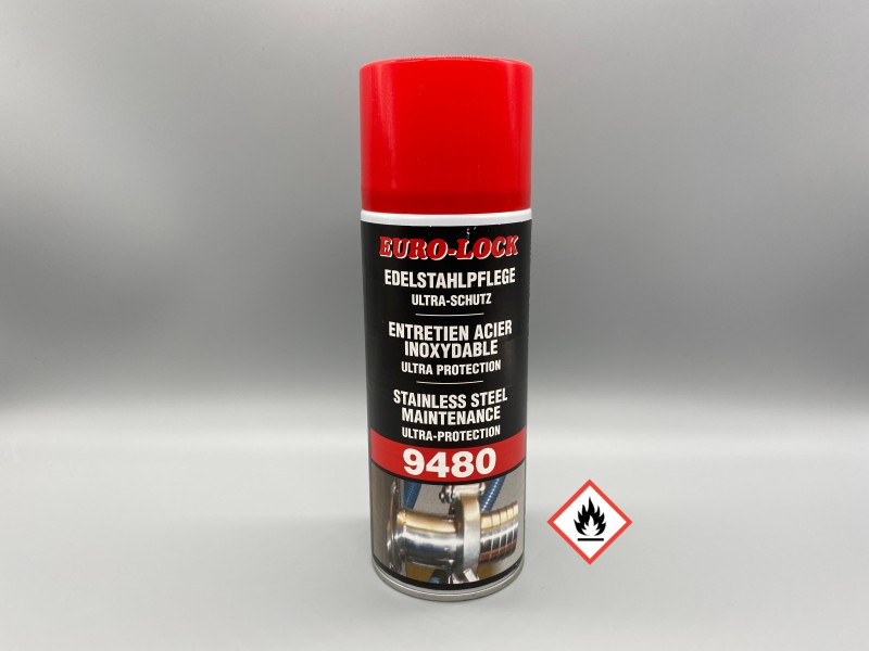 EURO-LOCK Edelstahlpflege-Spray Ultra-Schutz 400ml