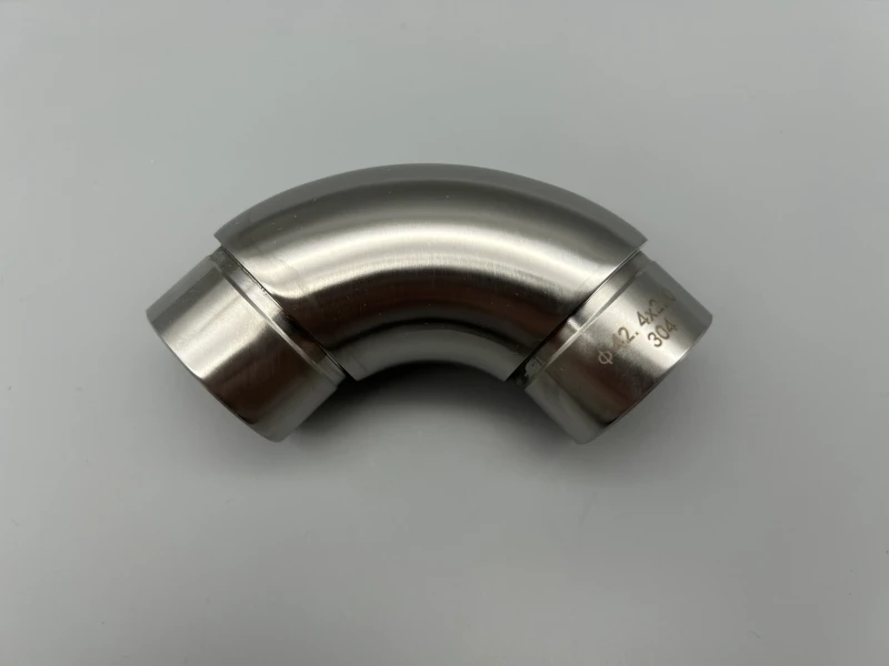 Edelstahl Eckbogen 90° Steckfitting Rohrbogen für Rohr 42,4 x 2 mm Verbinder