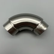 Edelstahl Eckbogen 90° Steckfitting Rohrbogen für Rohr 42,4 x 2 mm Verbinder