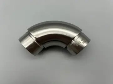 Edelstahl Eckbogen 90° Steckfitting Rohrbogen für Rohr 42,4 x 2 mm Verbinder