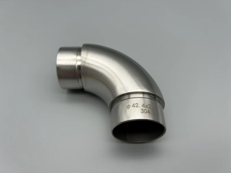 Edelstahl Eckbogen 90° Steckfitting Rohrbogen für Rohr 42,4 x 2 mm Verbinder
