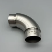 Edelstahl Eckbogen 90° Steckfitting Rohrbogen für Rohr 42,4 x 2 mm Verbinder