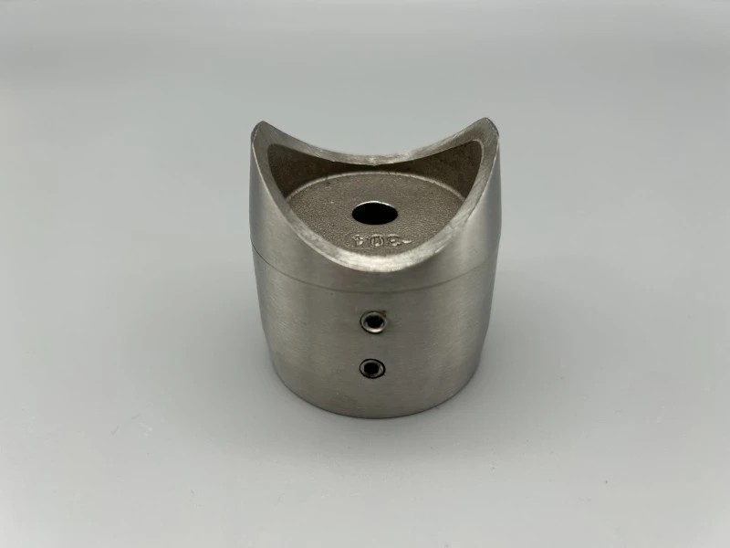 Edelstahl Adapter Ø42,4 Verbinder Rohranschluss