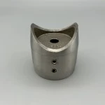 Edelstahl Adapter Ø42,4 Verbinder Rohranschluss