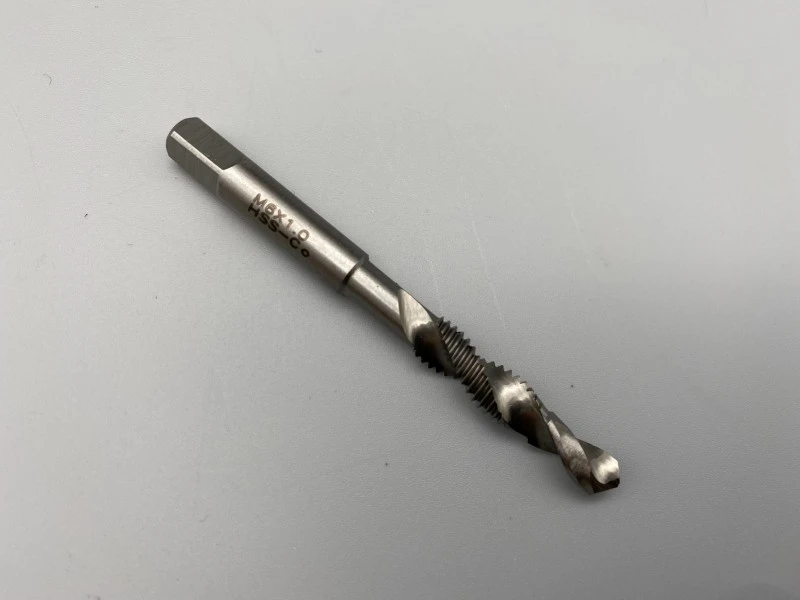 HSS-CO Kombi Gewindebohrer Bit GewindeschneideBohrer M5 M6 M8 Edelstahl