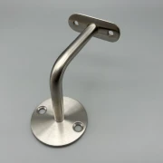 Handlaufhalter-Wand D = 42,4 Ronde D = 66 2 x Bohrung 8,3 Anschraubplatte für Rohr Ø42,4