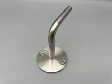 Handlaufhalter-Wand D = 42,4 Ronde D = 66 2 x Bohrung 8,3 mit Innengewinde M6