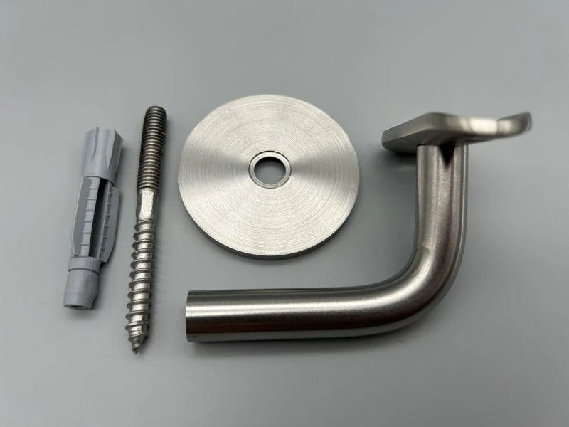 Handlaufhalter-Wand D = 42,4 Ronde D = 60 Anschraubplatte für Rohr Ø42,4