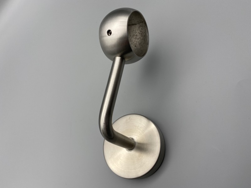 Handlaufhalter-Wand D = 42,4 Ronde D = 70 mit Kugelring für Rohr Ø42,4
