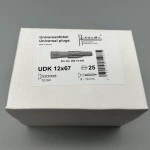 KALM Universal-Dübel Ø12  UDK ohne Kragen Ø12,  VPE 25Stück