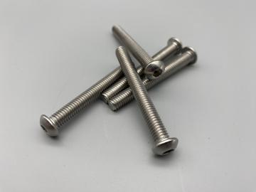 Linsenkopf Schraube M6 x 50 V2A ISO 7380 Edelstahl Rundkopf Innensechskant