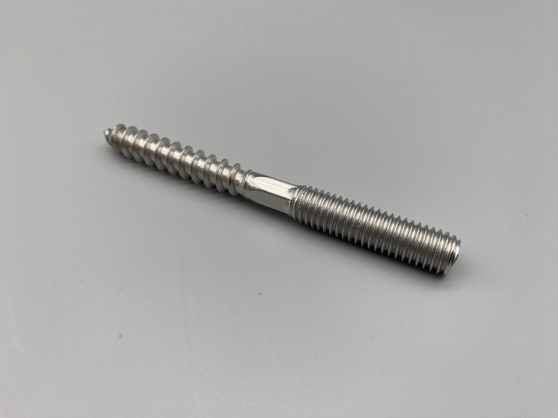 Stockschraube A2 M8x80 mit Sechskant