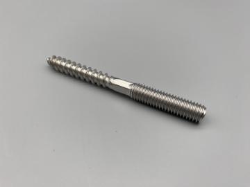 Stockschraube A2 M8x80 mit Sechskant