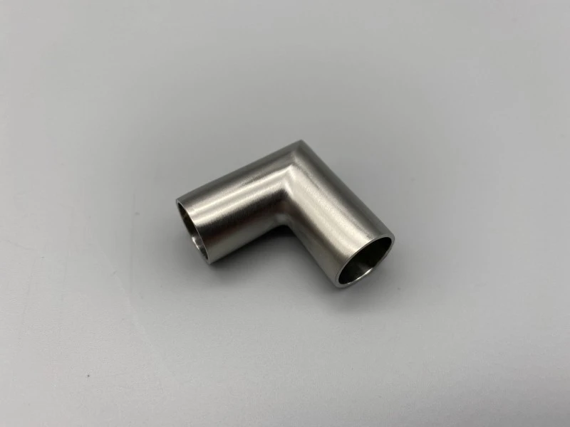 V2A Steckecke 90° für Querstab / Traverse Ø12